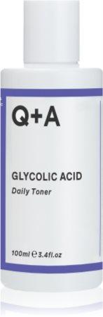

lotion tonique exfoliante douce avec AHA Acids TU прозрачный