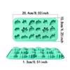 Mini Fall Molds 18-Cavity Pumpkin Pine Cone Maple Leaves Moulds Mini Silicone Non Stick Easy Release Molds for Craft Soap