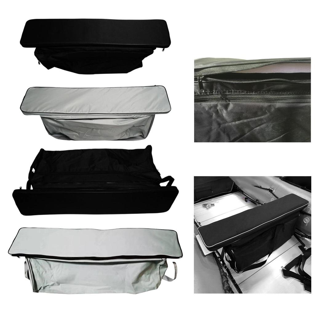 Inflatable Boat Seat Storage Bag Oxford Cloth, Durability Protective, Premium, Practical, Bench Seat Cover with Cushion