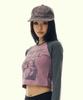 Gillaakaibeu Script Lettering Trucker Cap_Brown
