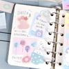 50pcs/1 lot Patchwork Sticky Notes Yoyo Small Diary Series Literary and Fresh Style Tearable Hand Account Material
