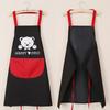 Hand Towel Apron Waterproof Stain Home Kitchen Cooking Waist Korean Creative Cute Bear Hanging Neck Towel Apron Oversleeve