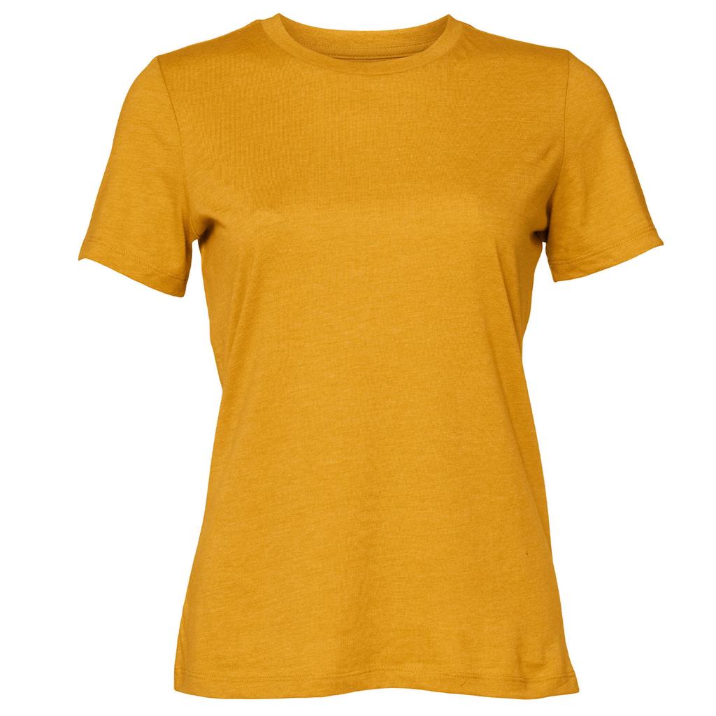 Bella + Canvas Womens/Ladies Heather Jersey Relaxed Fit T-Shirt