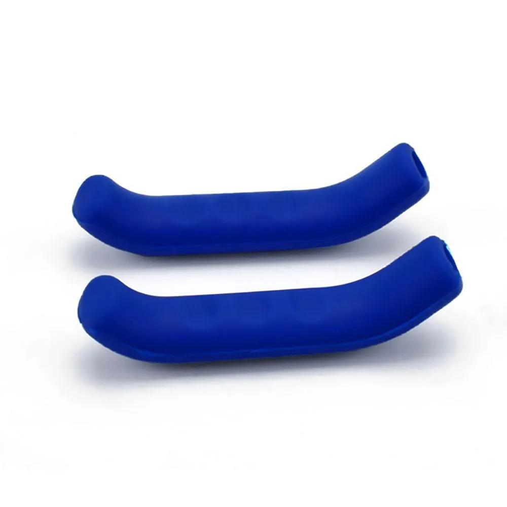 

Чехол на ручку тормоза TPR MTB Grips Защитный чехол на руль велосипеда Противоскользящее защитное снаряжение для велосипеда Аксессуары для велосипеда синий