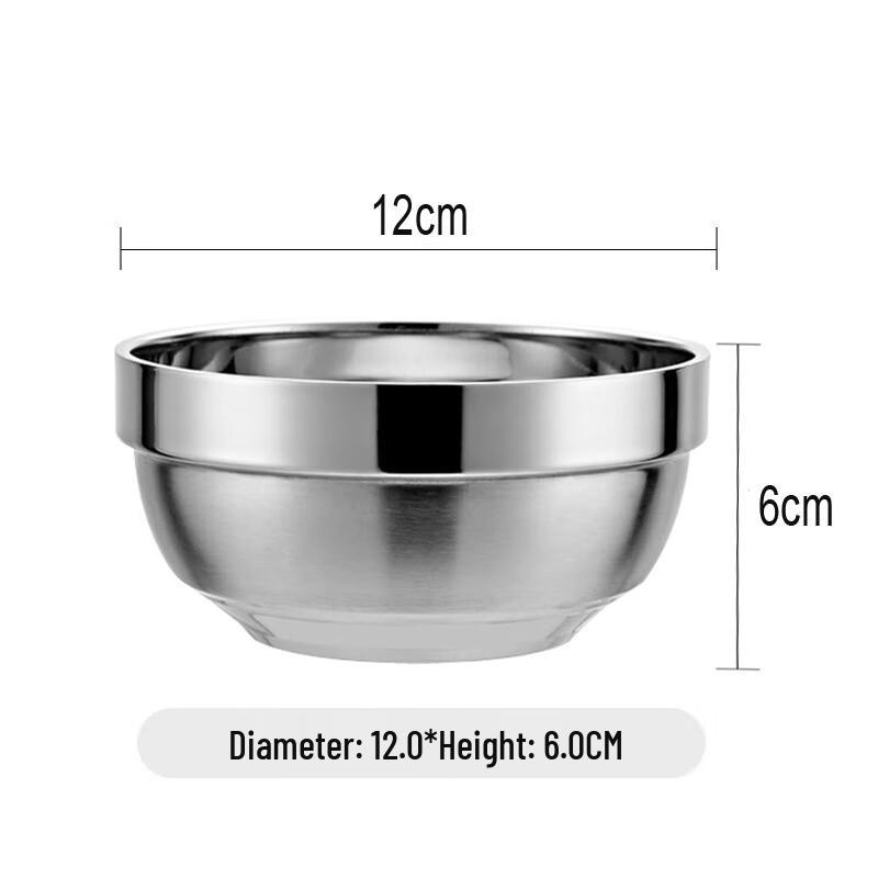Sides 304 Stainless Steel Bowl Set
