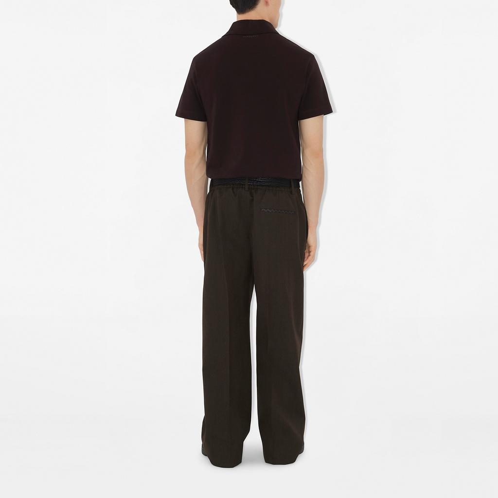 Burberry Embroidered Logo Polo Shirt 81013711