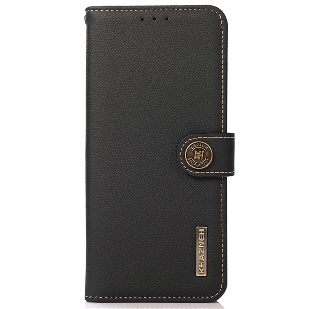 for OnePlus Nord 5 5G Case Genuine Cow Leather Wallet Phone Cover