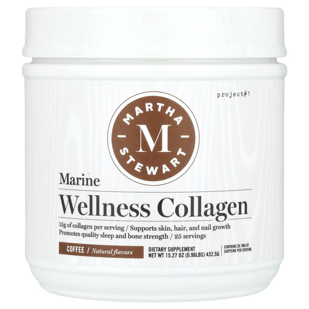 Marine Wellness Collagen, Coffee, 432.5G(15.27Oz)
