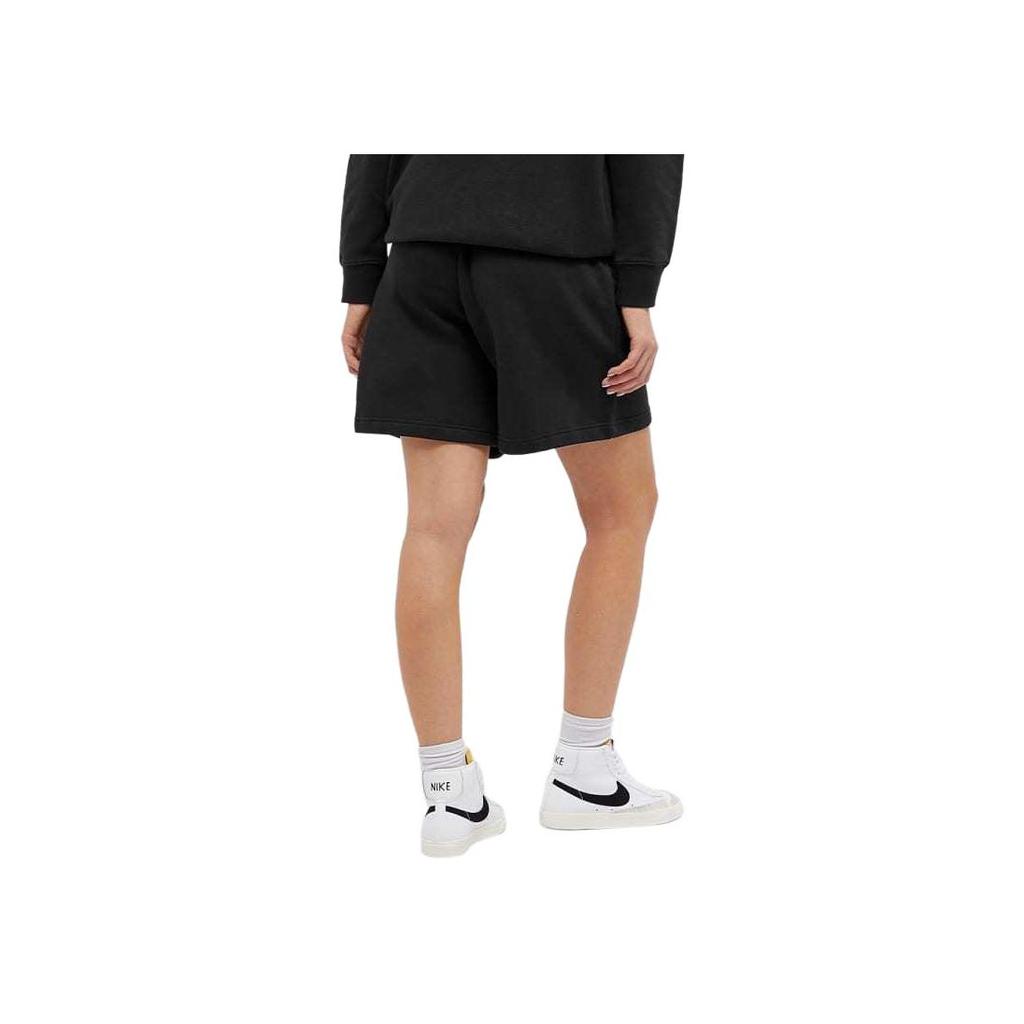 Nike Solid Color Lace-Up Casual Shorts Women Shorts Black DM6123-010