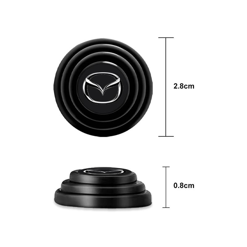 Car Door Anti-Collision Silicone Pads Shock Absorber Gasket Suitable For Mazda 3 5 6 323 626 CX-3 CX-4 CX-5 CX-7 CX-9 Axela 6 RX8 7 MX3
