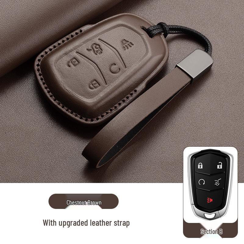 Cadillac Key Case for CT5, CT4, CT6, XT4, XT5, XT6 - Car Bag Buckle Shell
