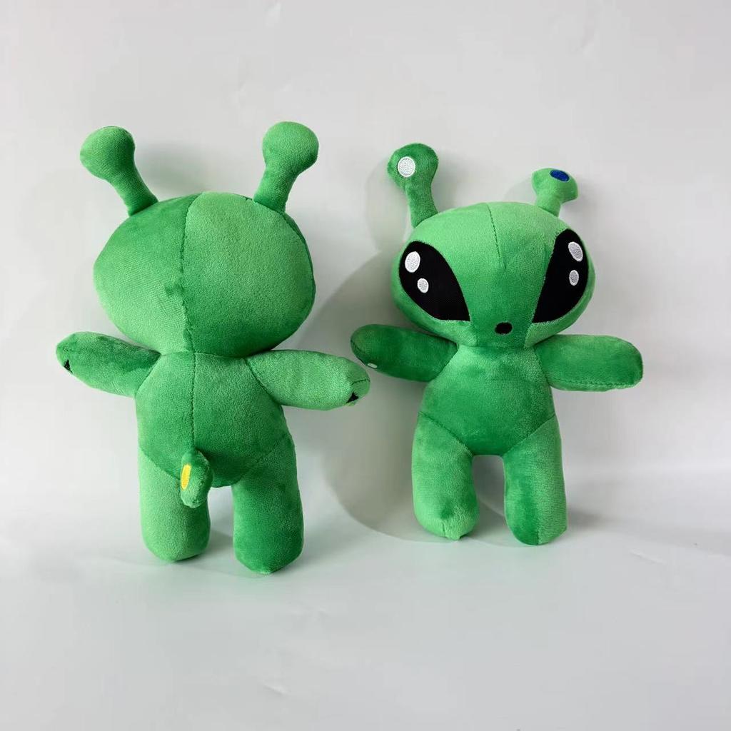 TreasuringU Grüner Außerirdischer Niedliche und Charmante Plüsch-Spielzeuge Niedliche und Charmante Sanfte Kuscheltier-Cartoon-Anime-Puppen Geburtsdatum Weihnachtsgeschenk