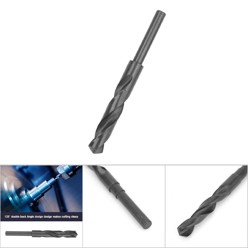 1Pcs 12 Inch Dia Reduced Shank HSS Twist Drill Bit with a Storage Box (15.5mm)