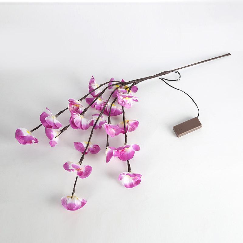 Nordic Style LED Phalaenopsis Branch Lights - Simulated Tree Branch Colored Lights for Room Decor and Atmosphere