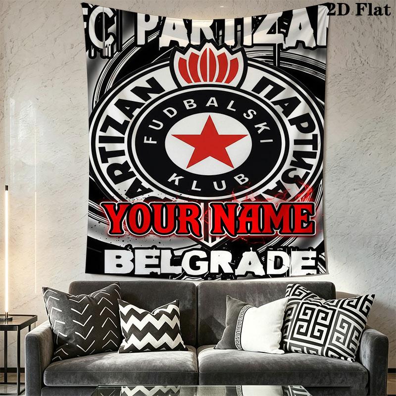Fk Partizan Wall Hanging Printed Fabric Blanket Decorative Tapestries for Bedroom Living Room Home Decor