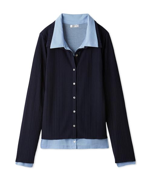 

FRAY Tone Match Cut and Sew Set FWCT254270 NVY I.D. Women s