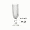 Premium Thickened Glass Goblet for Red Wine, Juice, Bar, or Wedding Decoration