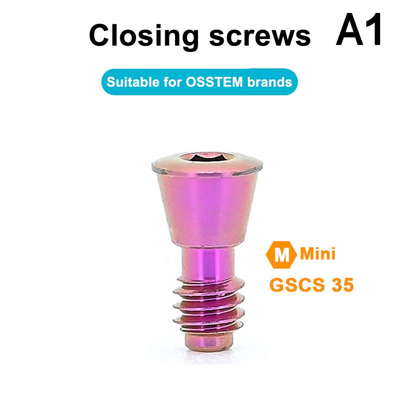

Dental Implant Composite Sealing Screw Accessories Torque Mini Regular For Osstem Screw Procedure Equipment
