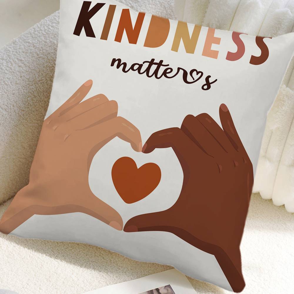 Powerful Love Hands Pillow Case Square Pillow Bedroom Sofa Leisure Comfort Cushion Car Home Decoration
