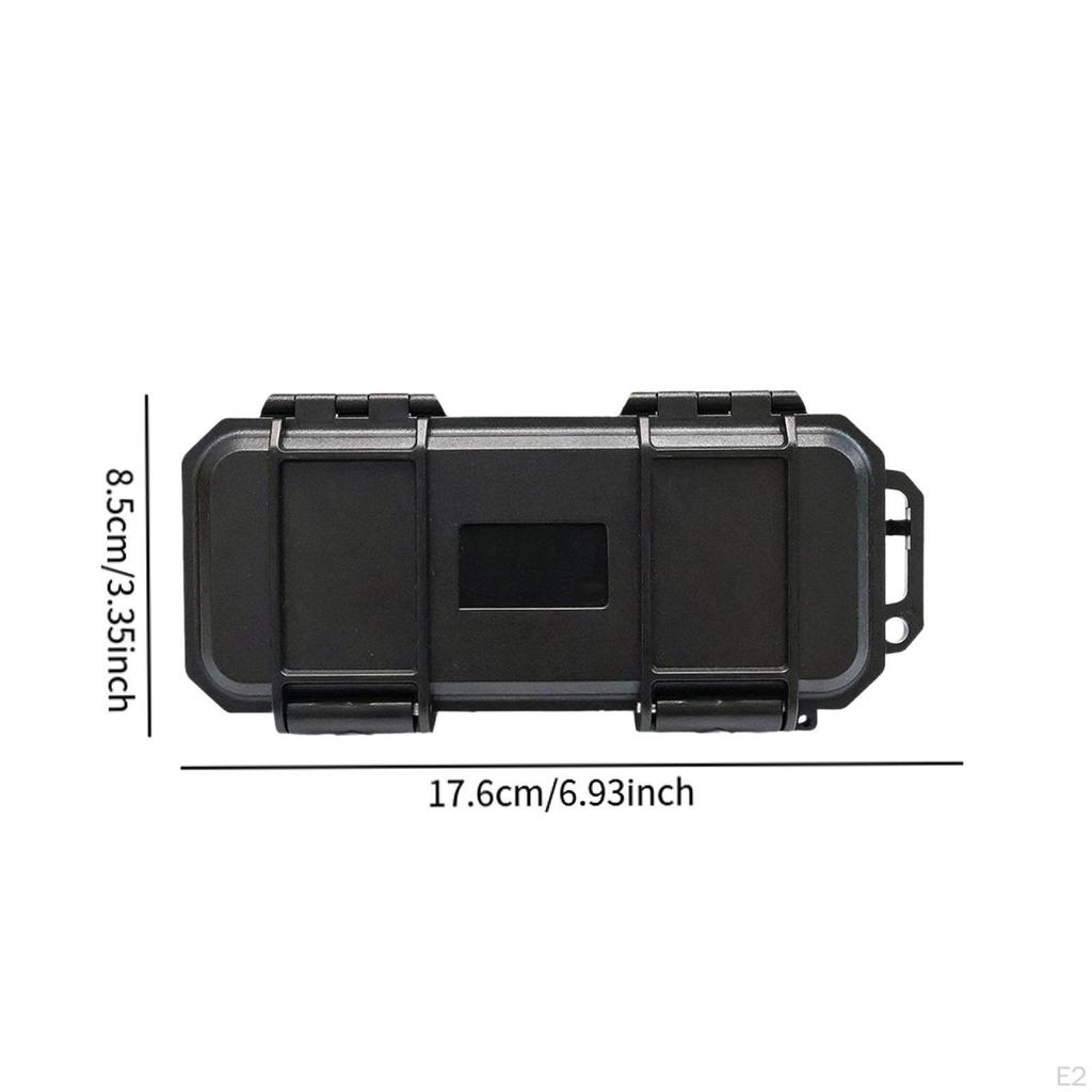 Compact Tool Storage Box for Everyday Use 6.9x3.3inch Knife Holder with Foam Padding