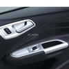 Automobile Styling Interior Door Armrest Window Lift Cover Trim 4pcs For Ford Escape Kuga 2013 2014 2015 2016 2017
