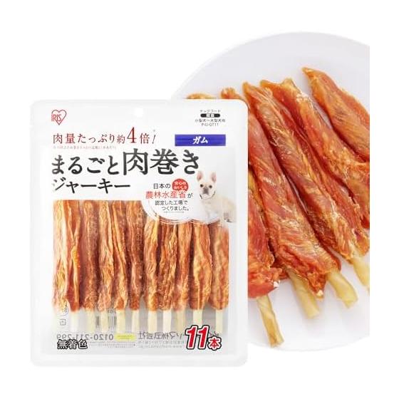 Iris Ohyama whole meat wrapped jerky gum 11 pieces