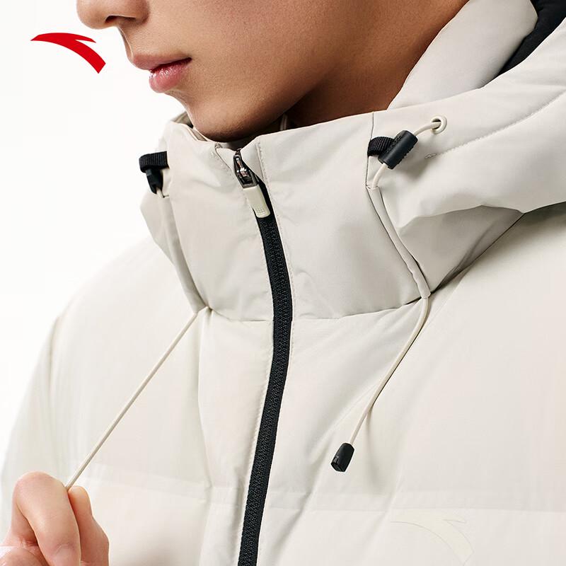 Anta Men's Six-Degree Core Seamless Hooded Down Jacket