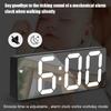 Dual Alarm Voice Control Digital Alarm Clock Adjustable Desktop Clock  Living Room