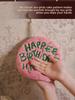 ME Warner Harry Potter Hagrid Cake Towel: Genuine, Embroidered Coral Fleece with High-Count, Odor-Free, and Hangable