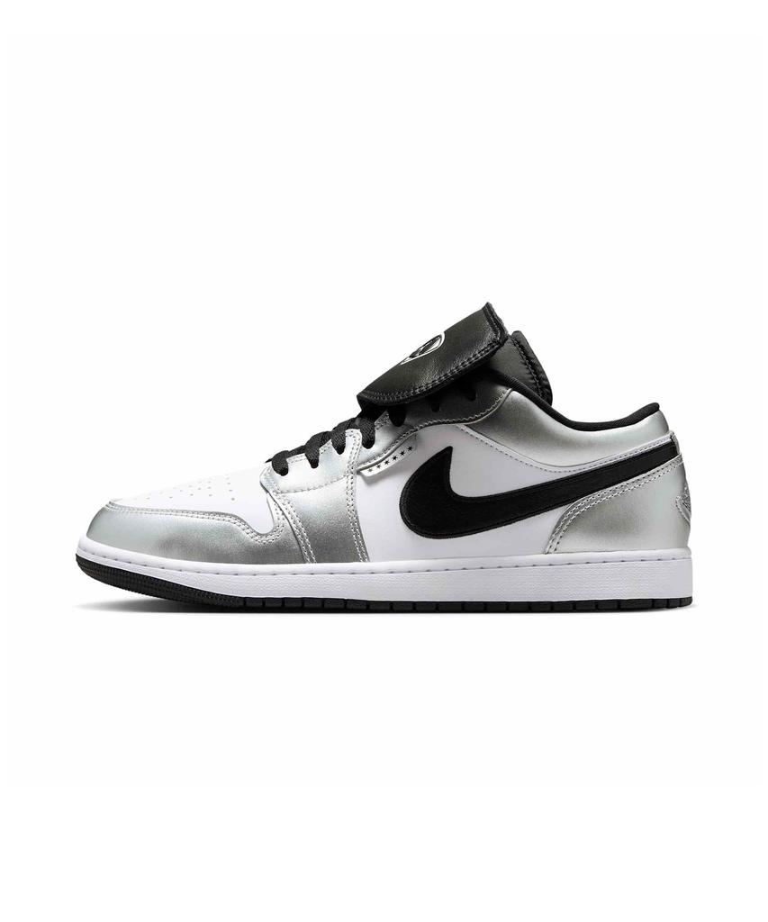 Nike Air Jordan 1 Low Se M - White::Metallic Silver:Black / Ir2278-100