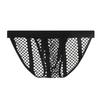 Sexy Mesh See Through Underwear Men's Briefs Transparent Male Panties Gay Underpants High Split Briefs for Man