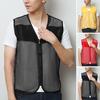 Vestă unisex Închidere cu fermoar Fără mâneci Respirabil Culoare uni În aer liber Femei Bărbați Vestă Manta zilnică