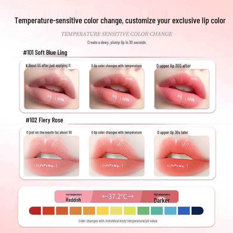 BEAUTY SIGN Crystal Petal Color-Changing Lipstick
