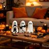Gotische Stijl Huisornament Halloween Ornament, Geest die een Zwarte Kat Omhelst Beeldje, Schattig Harsbeeldje voor Eettafel Uniek Beeldje, Slaapkamer