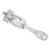 Foldable Kayak Anchor 1.5kg Silver Look High Carbon Steel Anchor Anti Corrosion Four Claw Widening Kayak Anchor for Yacht