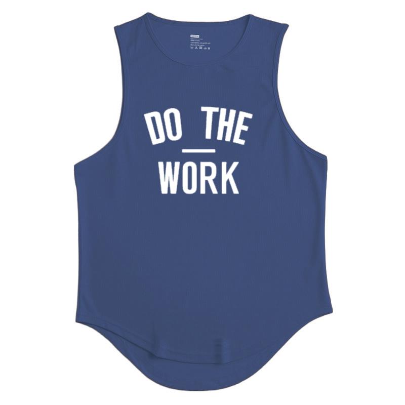 Summer Compression Gym Tank Top Men Dacron Bodybuilding Fitness Sleeveless T Shirt Workout Clothing Mens Sportswear Muscle Vests