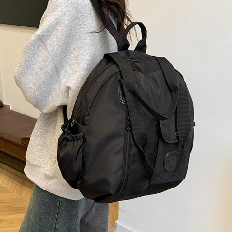 Travel Nylon Backpack with Spacious Storage Space Outdoor Travel Shoulder Bag School Bags for Organized and Easy Access