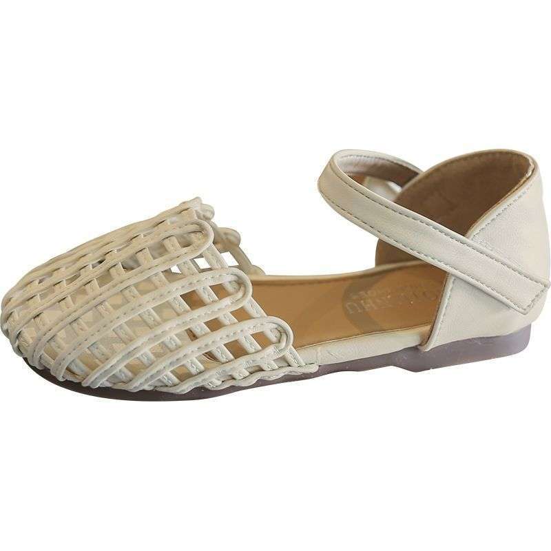 2025 girls sandals children's baby new fashion soft sole children's princess shoes medium and large children's summer children hollow