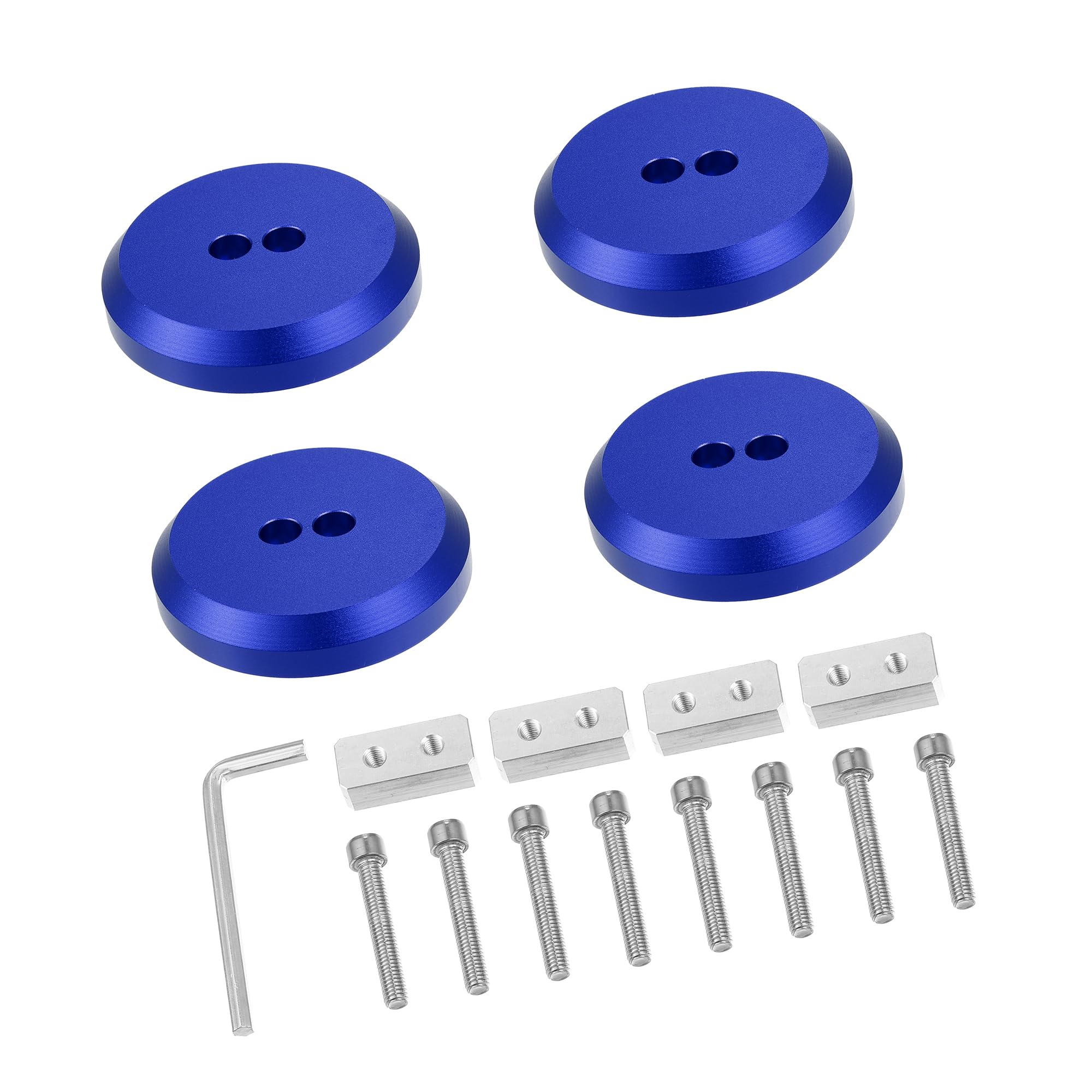 

ABSOPRO Jack Jack Jack Lift Jack Lift Point Pad Adapters for Chevrolet Corvette C5 C6 C7 C8 Z06 ZR1 Blue of Pads, Packs, Pads, 1997-2020 (Set 4) синий