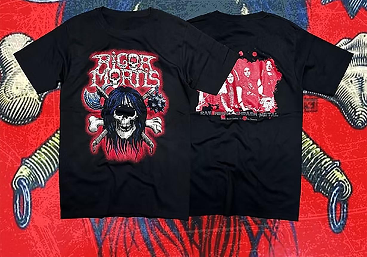 Rigor Mortis Rigor Mortis Black Zon T Shirt 2 side U1R50 M
