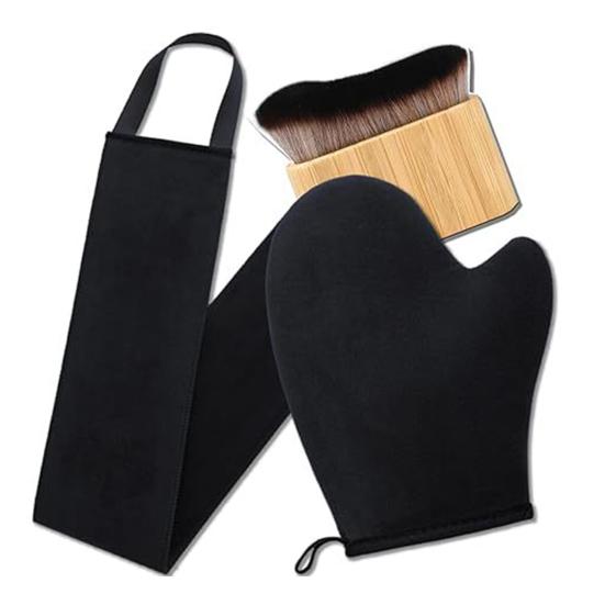 

Набор варежек для автозагара Yousheng с водонепроницаемой подкладкой, двусторонняя варежка-аппликатор для автозагара, аппликатор-кисть для лица, тела и спины B