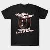 Asian Size Cotton Unisex Tshirt Print T-shirt Nadja & Laszlo Sing Songs Of Love And Terror T-shirt No-Cut Print Regular Fit