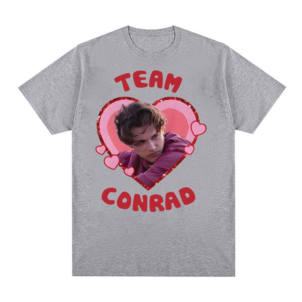 Team Conrad Das Sommer, in dem ich schön wurde T-Shirt Vintage Conrad Fisher Film T-Shirt Unisex Damen Harajuku Mode 100% Baumwolle T-Shirt
