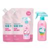 On the Body Let's Wash Your Feet Cotton Foot Shampoo Soap Scent + Refill 385ml 2 Pcs