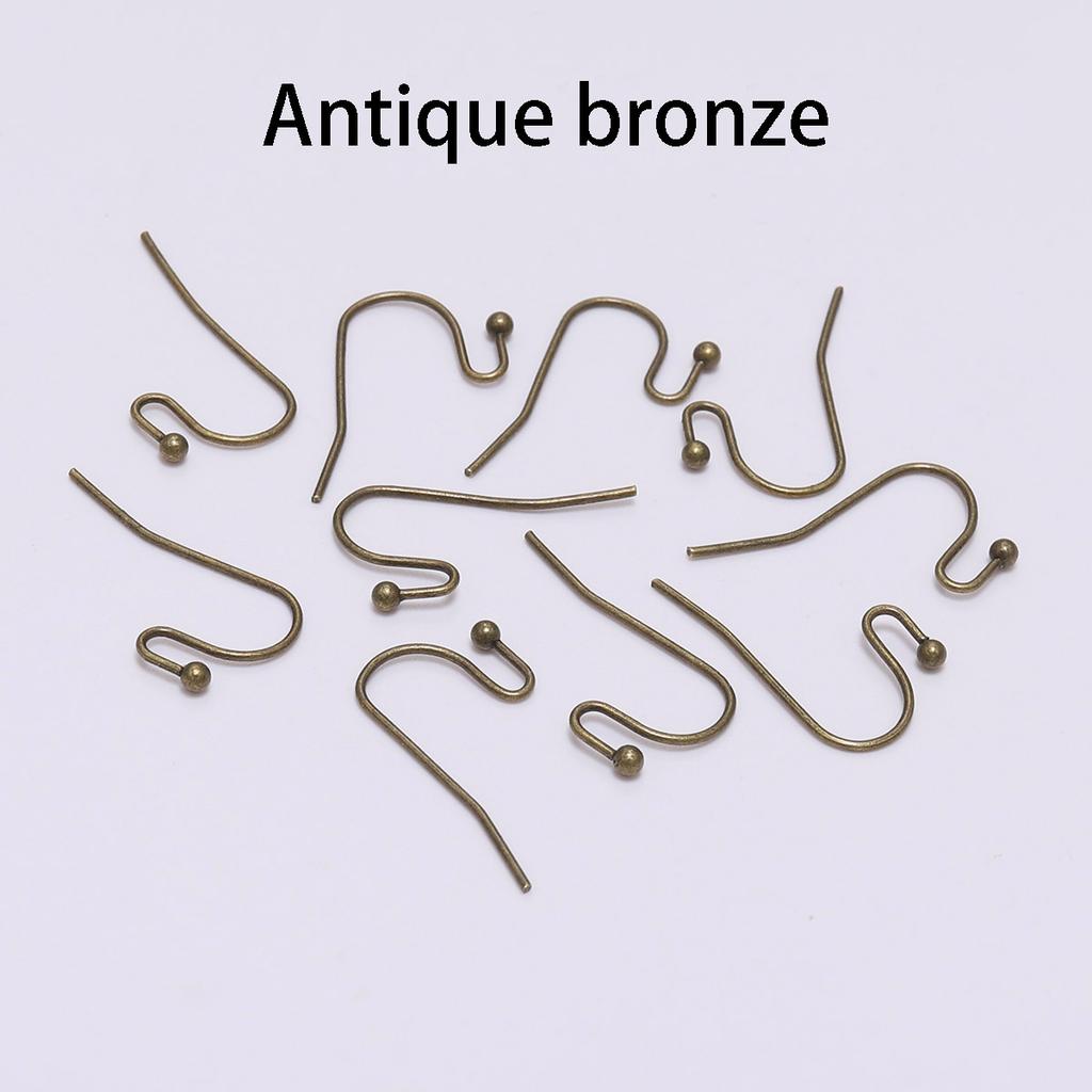100pcs/lot 21*16mm Earring Wires Earrings Hooks For Jewelry Making Findings DIY Earwire Jewelry Accessories Supplies