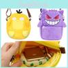 Borsa a Spalla Psyduck Gengar Cosplay Carina e Soffice con Tracolla Regolabile e Disponibile in Più Colori Perfetta per i Fan di Pokemon