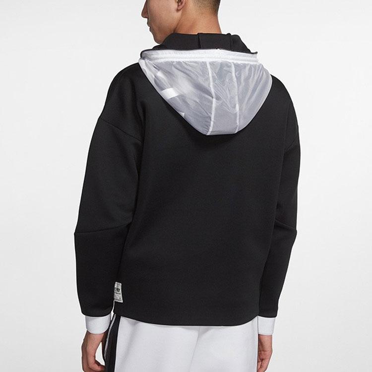 Jordan Engineered 1/2 Zip Hoodie Black AT9780-010