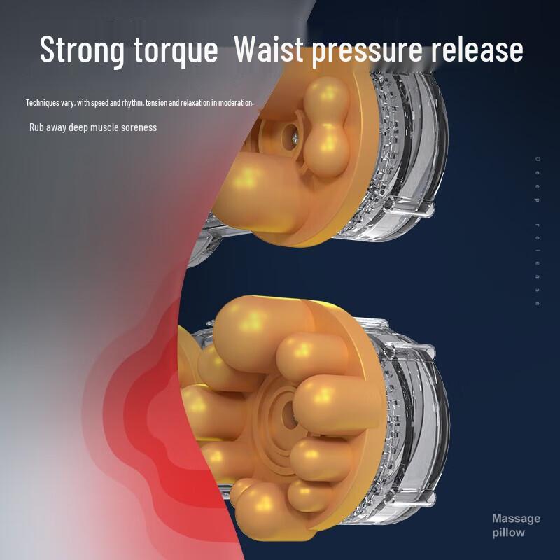 AUX Ergonomic Multi-Region Kneading Massage Pillow