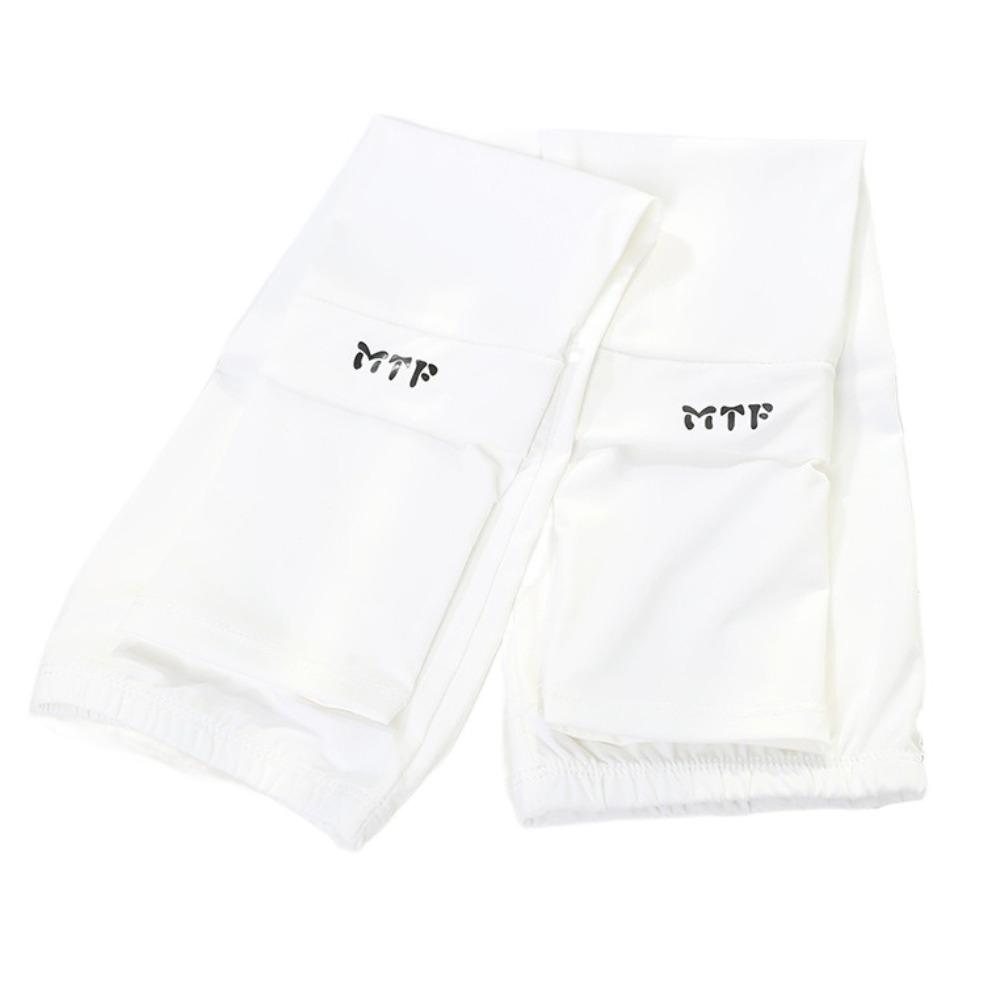 Arm Protection Long Ice Silk Sleeves Loose Cycling Gloves Sun Protection Sunscreen Arm Covers  Men