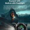 New Military Grade Men Offline GPS Map Smart Watch 4GB Memory 1000mAh Battery 10ATM Waterproof Bluetooth Call Outdoor Sports Fashion Smartwatch
